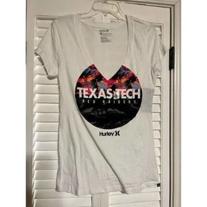 Extra comfy Texas Tech women's Hurley shirt. 100% cotton and size large.